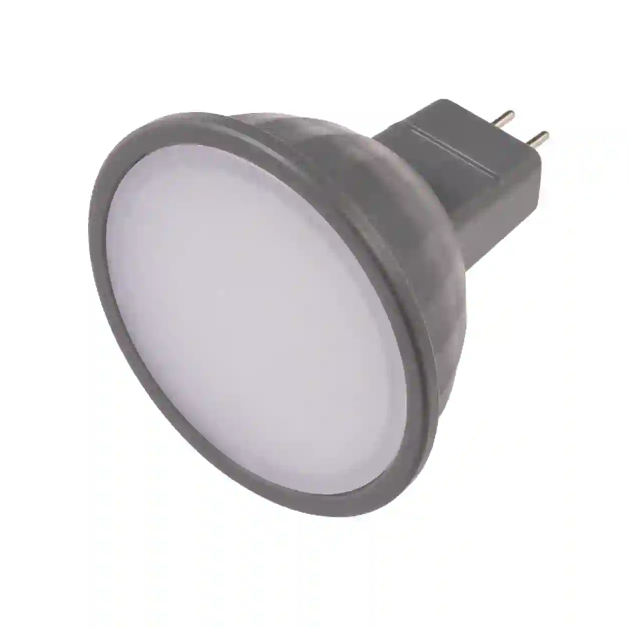 LED žárovka MR16 s reflektorovým tělem a dvoukolíkovou paticí GU5,3
